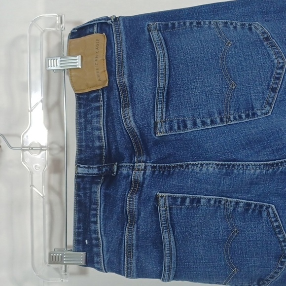 AMERICAN EAGLE JEANS SIZE 31/34 IN A BEAUTIFUL FADED BLUE DEMIN 💙 - Picture 8 of 9